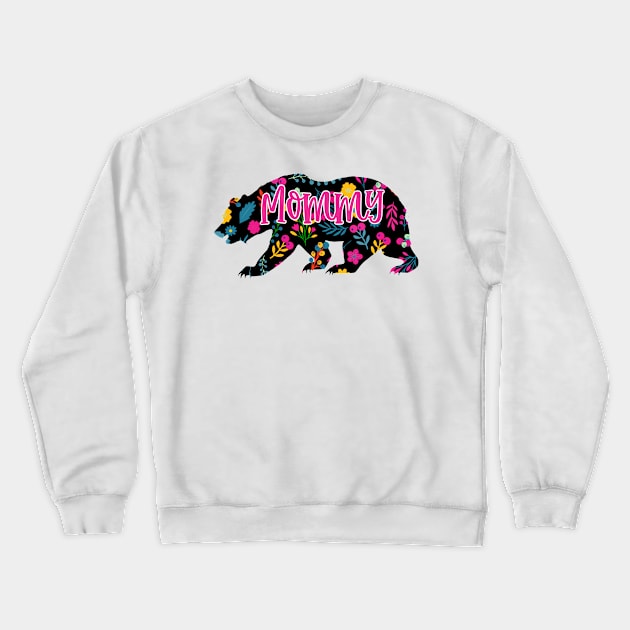 Mommy Floral Crewneck Sweatshirt by Alvd Design